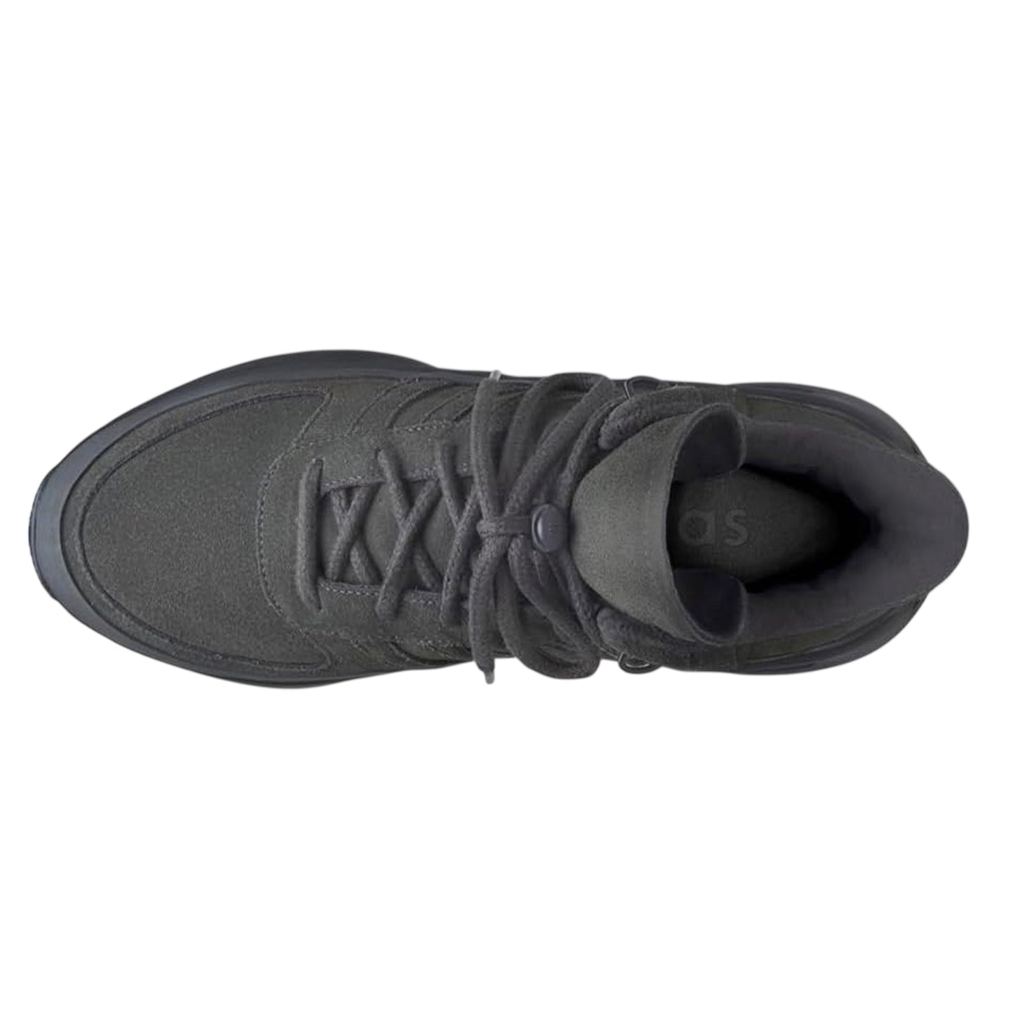 Carbon - Back - Adidas Mens Athletics Los Angeles Hiker Canvas High Top Trainers
