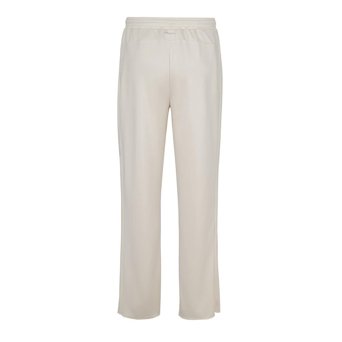 Cream - Back - Slazenger Mens Logo Cricket Trousers