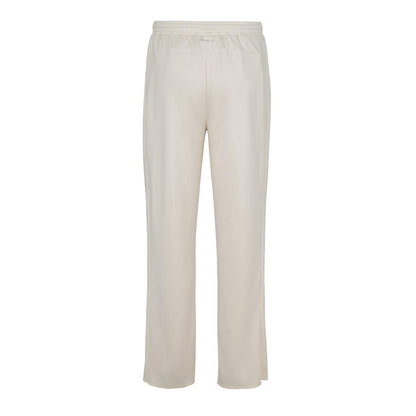 Cream - Back - Slazenger Mens Logo Cricket Trousers