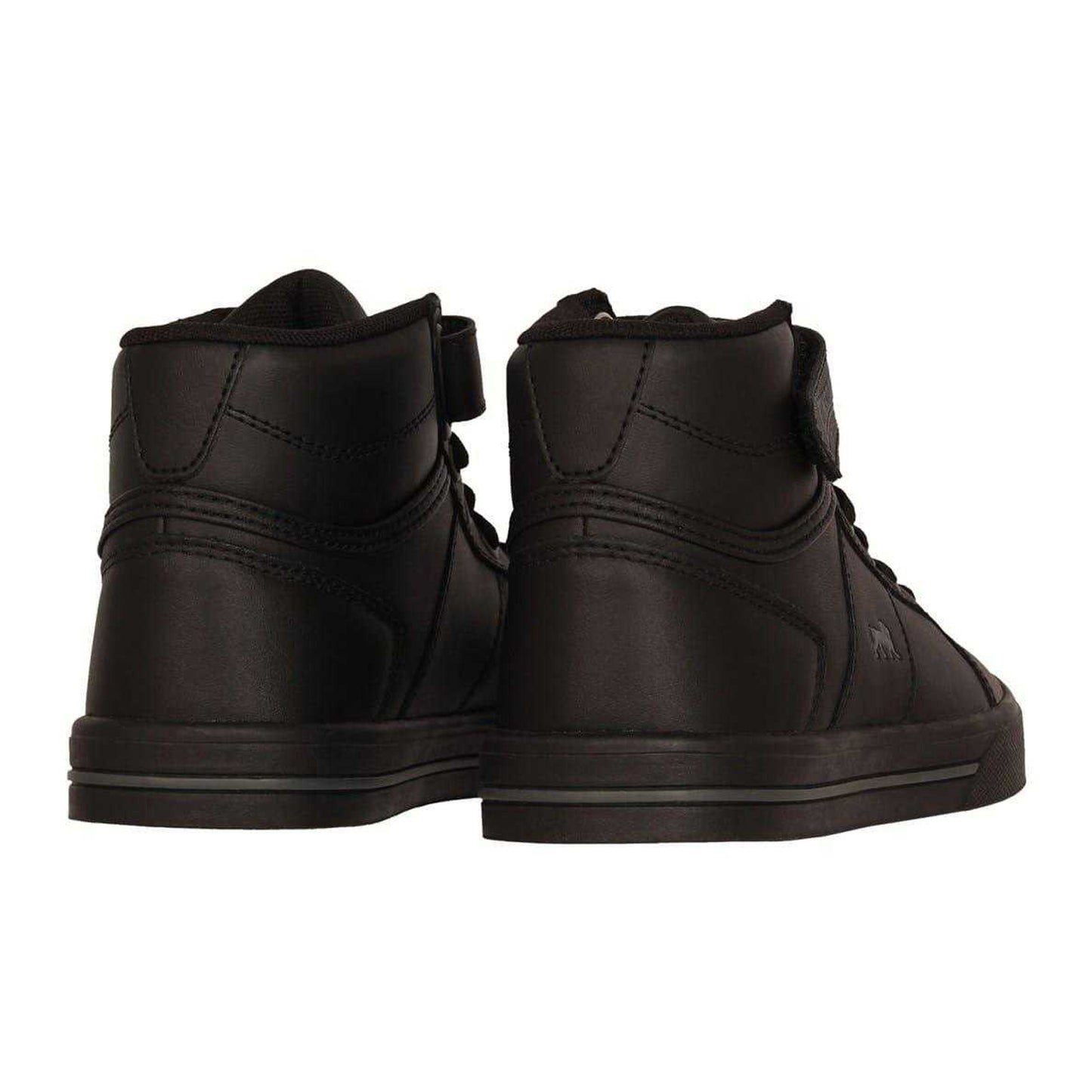 Black-Charcoal - Back - Lonsdale Childrens-Kids Canons Trainers