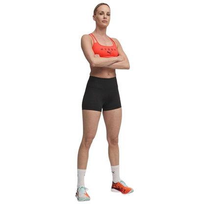 Puma Black - Lifestyle - Puma Womens-Ladies Hyrox Performance Tight Leggings