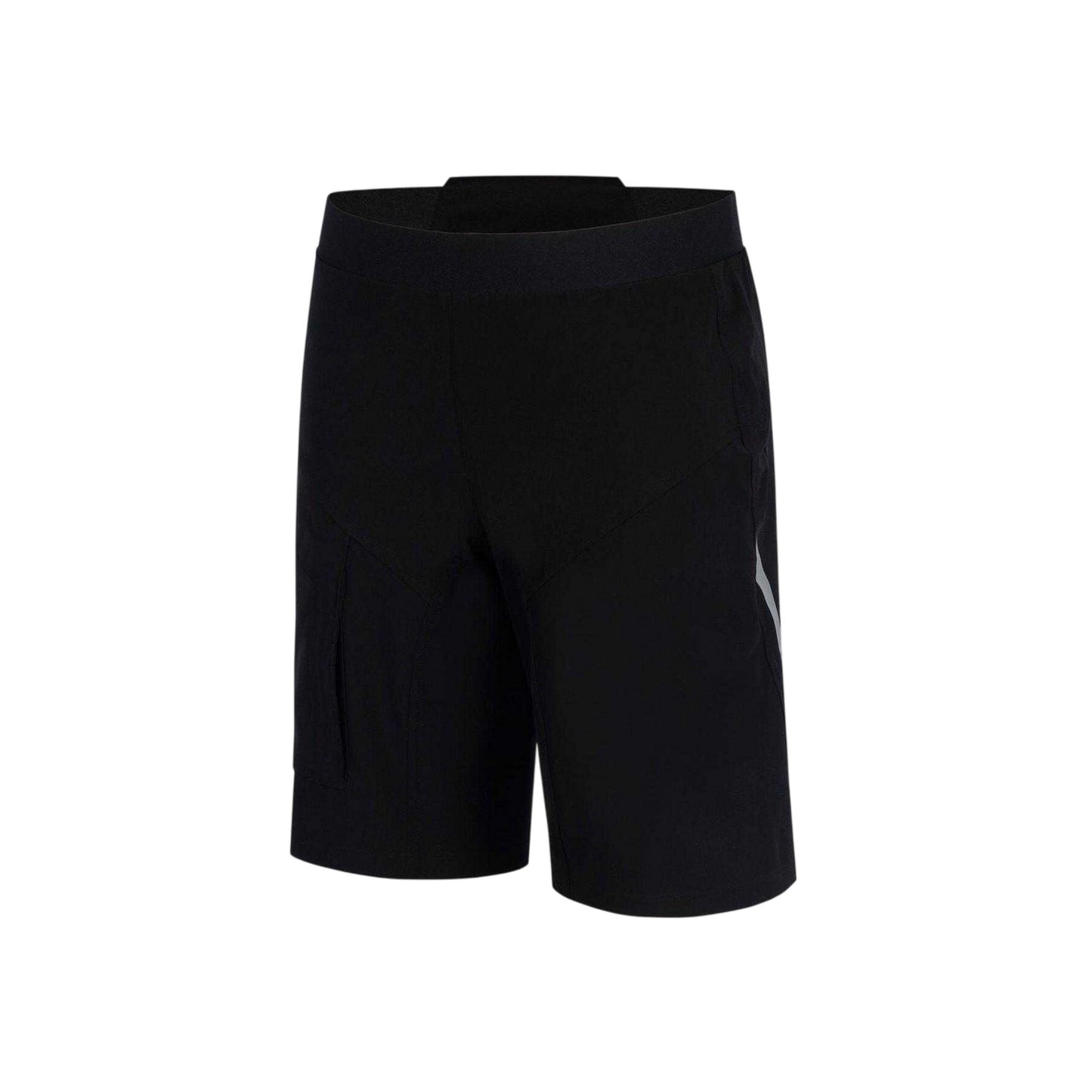 Black - Lifestyle - Pinnacle Childrens-Kids MTB Lightweight Breathable Shorts