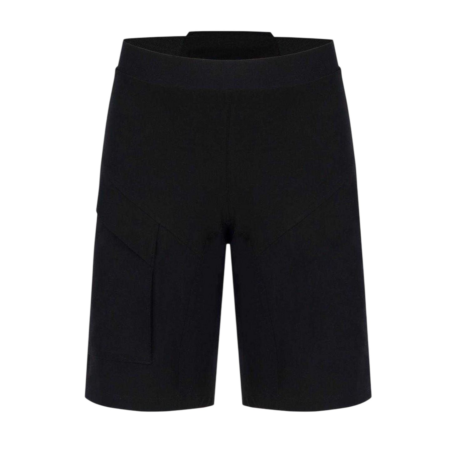 Black - Front - Pinnacle Childrens-Kids MTB Lightweight Breathable Shorts
