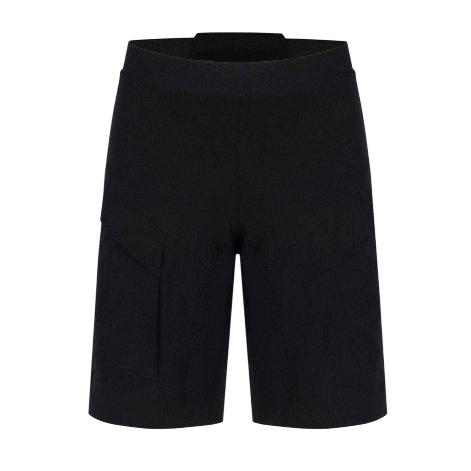 Black - Front - Pinnacle Childrens-Kids MTB Lightweight Breathable Shorts