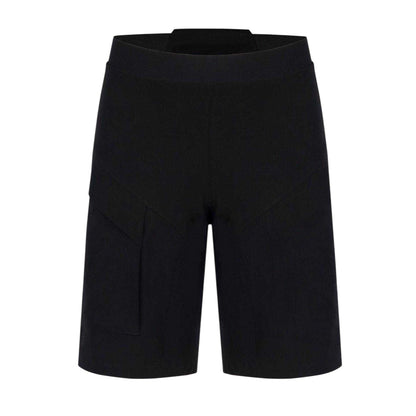 Black - Front - Pinnacle Childrens-Kids MTB Lightweight Breathable Shorts