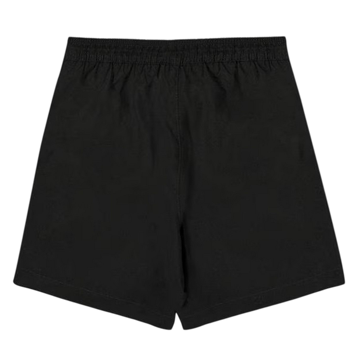 Black - Back - Calvin Klein Childrens-Kids Logo Swim Shorts