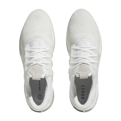 White - Side - Adidas Mens X_PLRBOOST Mesh Trainers
