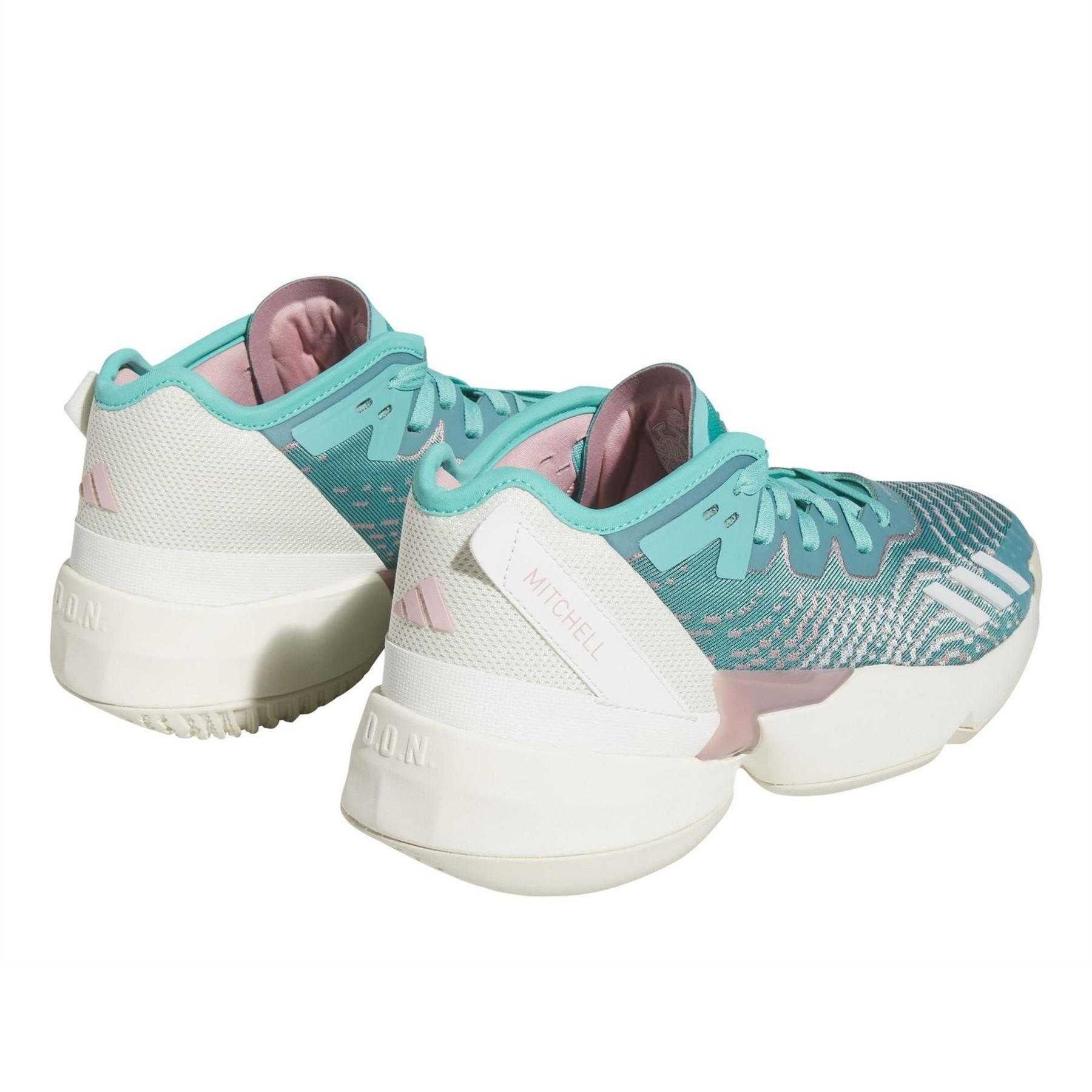 Mint - Back - Adidas Mens Don Issue Basketball Trainers