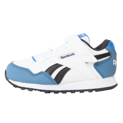 White-Blue - Back - Reebok Childrens-Kids Glide Trainers