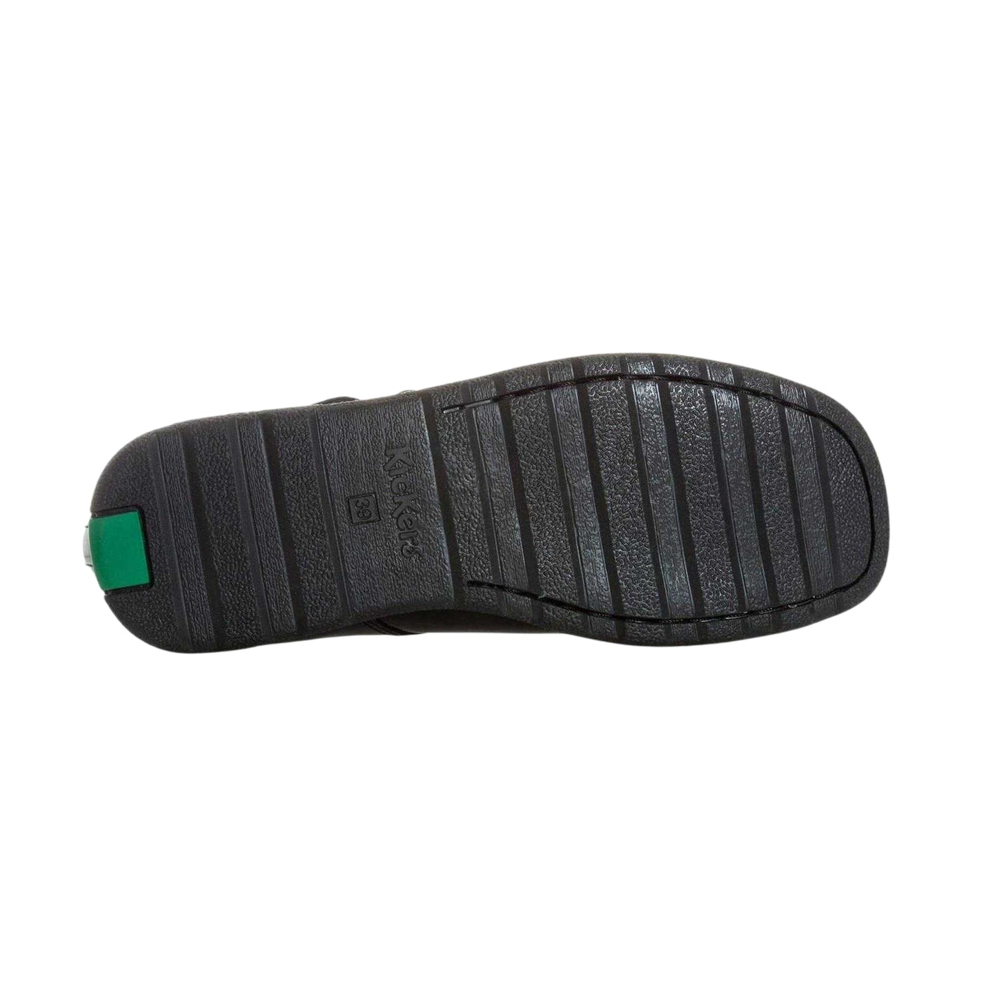 Black - Lifestyle - Kickers Girls Fragma Patent Leather T-Bar School Shoes
