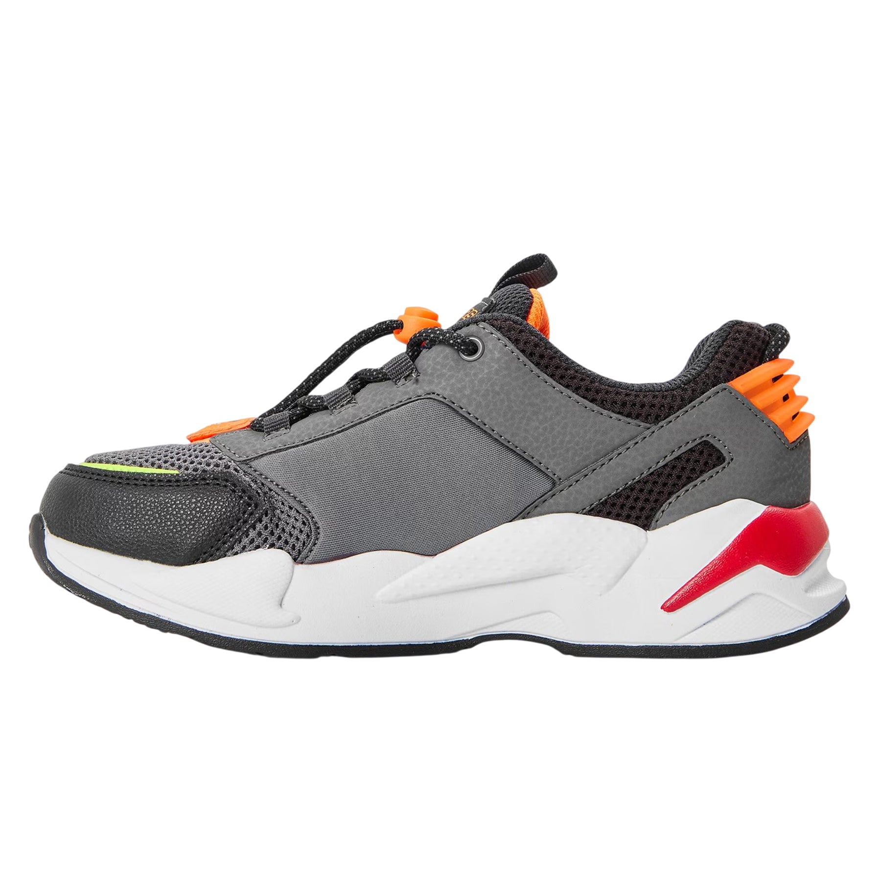 Charcoal Grey - Back - Skechers Childrens-Kids Ultrasurge Trainers