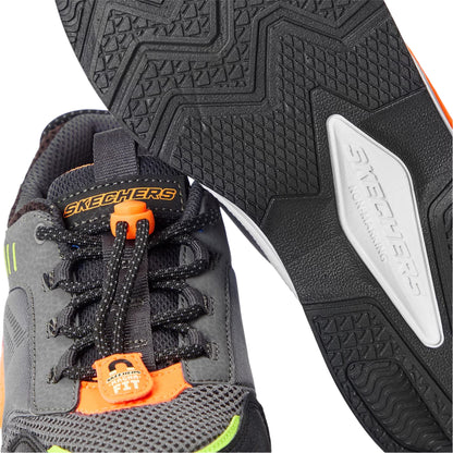 Charcoal Grey - Lifestyle - Skechers Childrens-Kids Ultrasurge Trainers