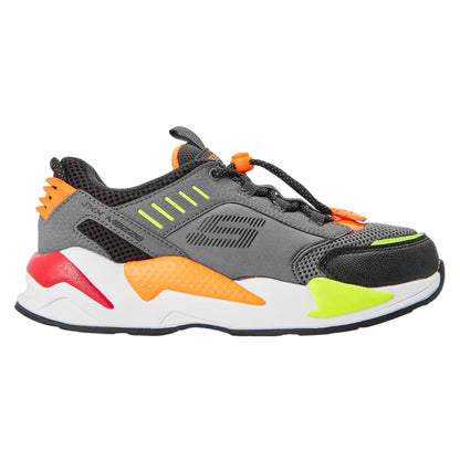 Charcoal Grey - Front - Skechers Childrens-Kids Ultrasurge Trainers