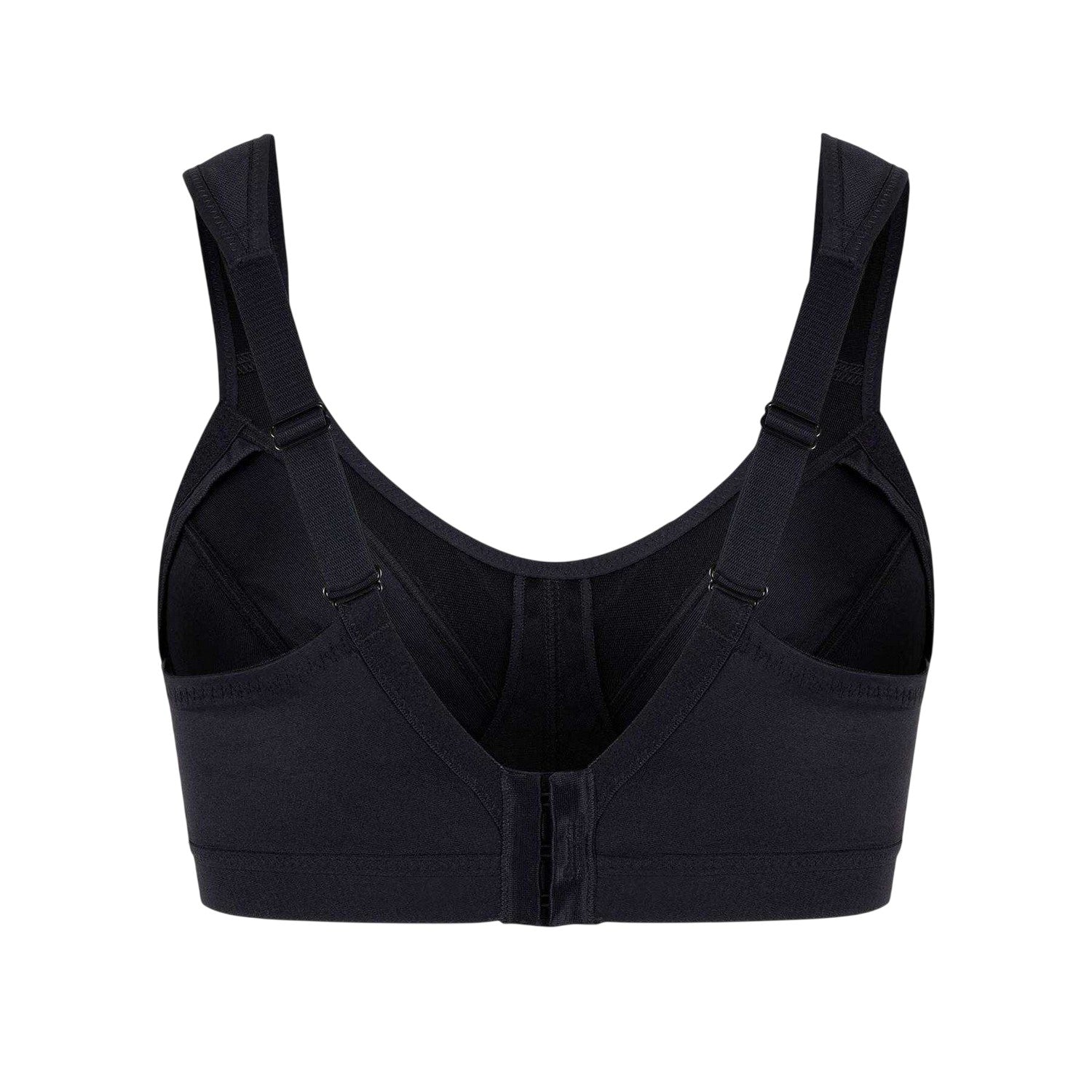 Black - Back - Champion Womens-Ladies D+ Max Shock Absorber Sports Bra