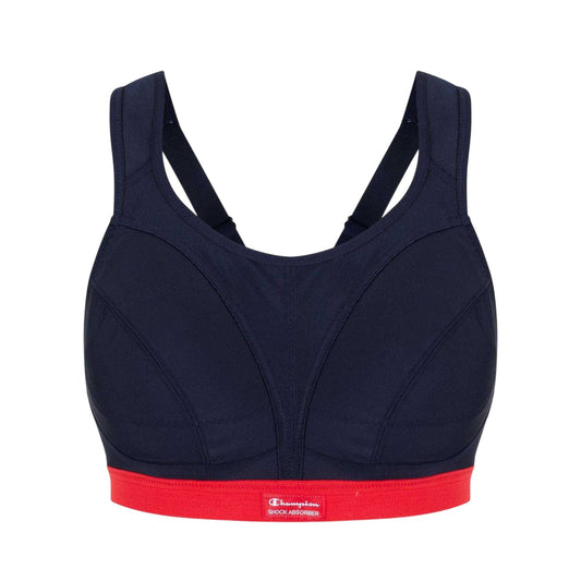 Navy - Front - Champion Womens-Ladies D+ Max Shock Absorber Sports Bra
