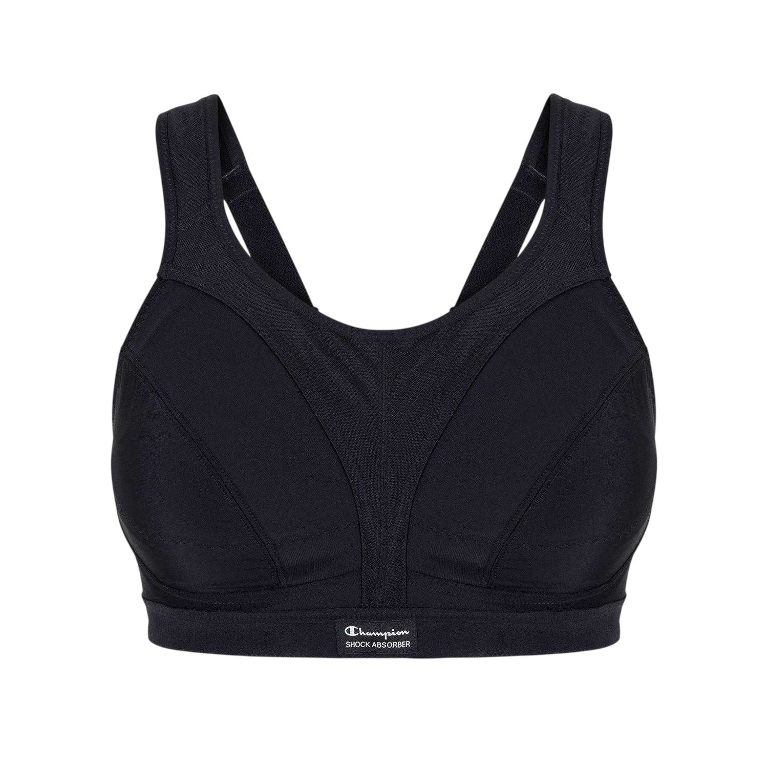 Black - Front - Champion Womens-Ladies D+ Max Shock Absorber Sports Bra