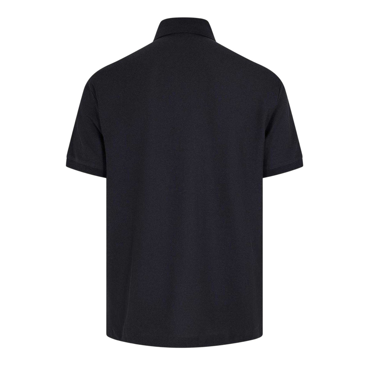 Navy - Back - Emporio Armani Mens Embroidered Short-Sleeved Polo Shirt
