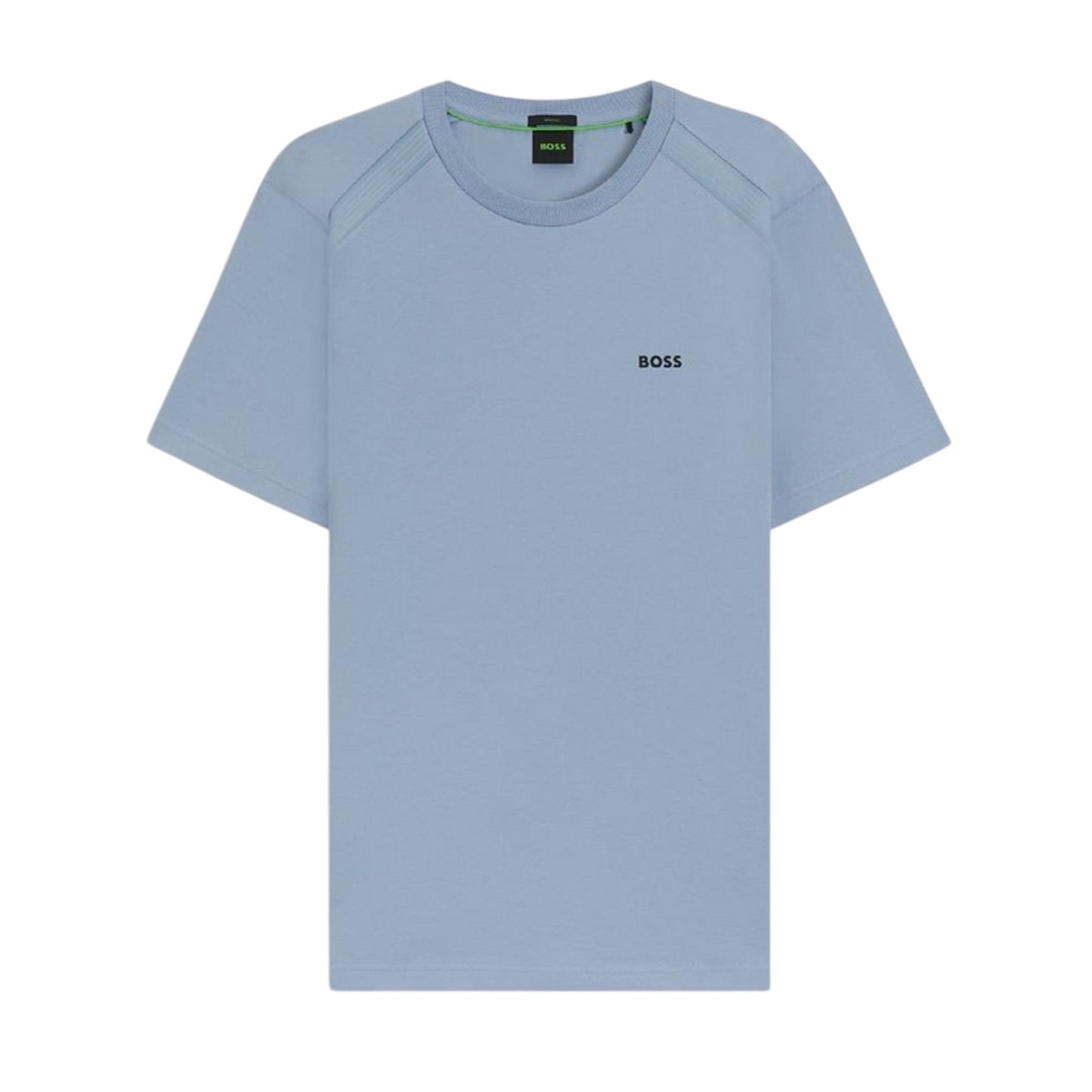 Blue - Front - Boss Mens Crew Neck Regular Short-Sleeved Polo Shirt