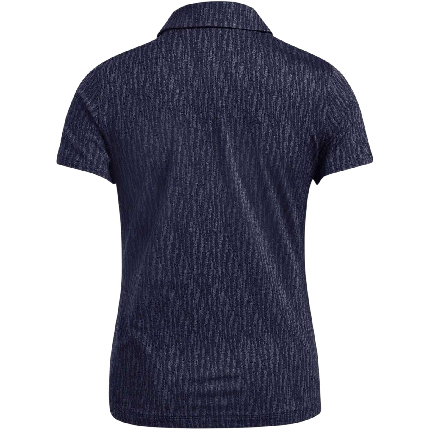 Blue - Back - Under Armour Womens-Ladies Playoff 3.0 Jacquard Polo Shirt