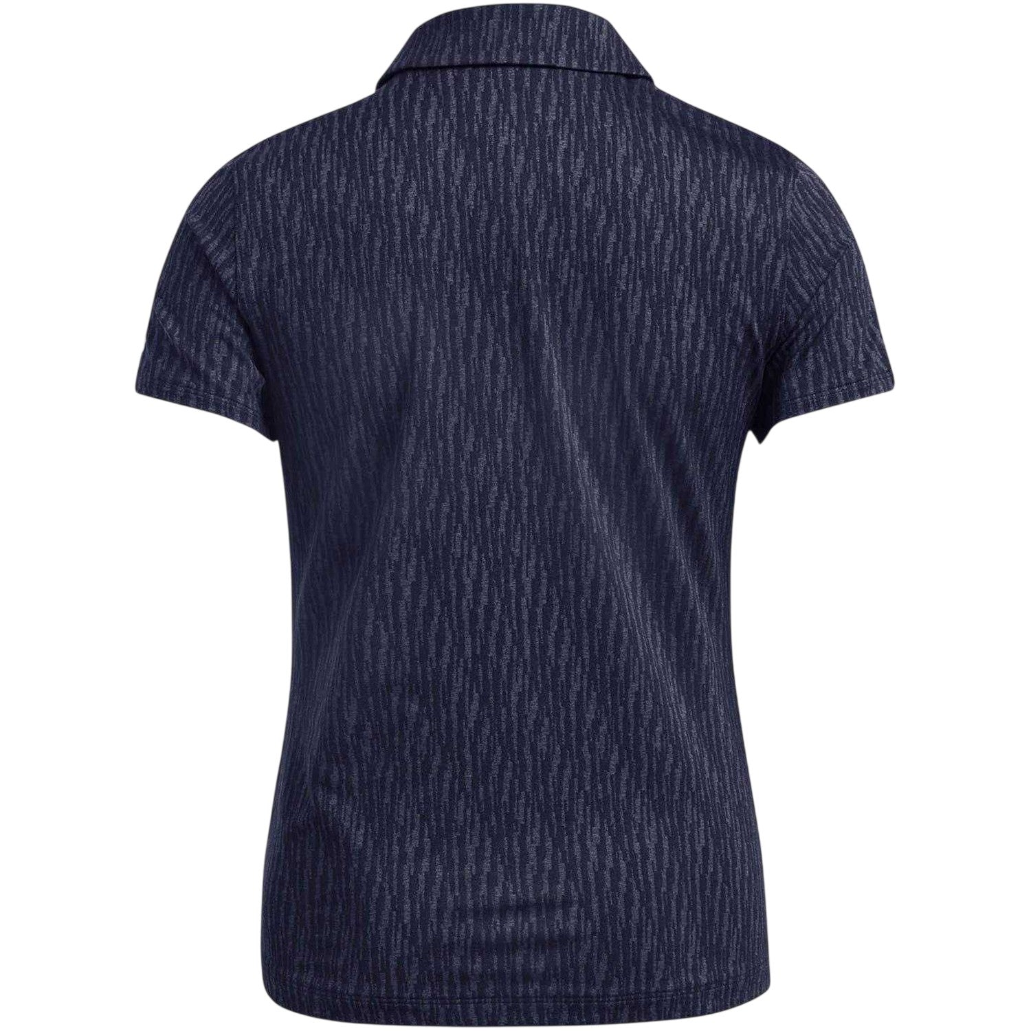 Blue - Back - Under Armour Womens-Ladies Playoff 3.0 Jacquard Polo Shirt