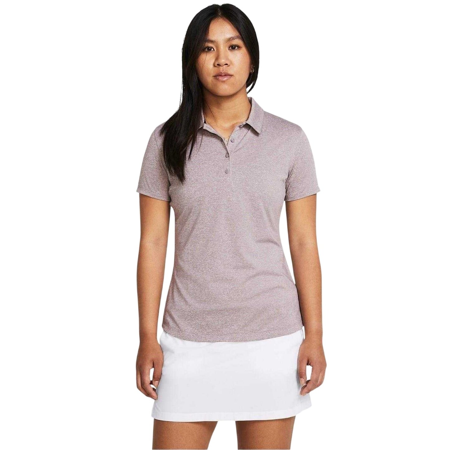 Grey - Lifestyle - Under Armour Womens-Ladies Playoff Short-Sleeved Polo Shirt