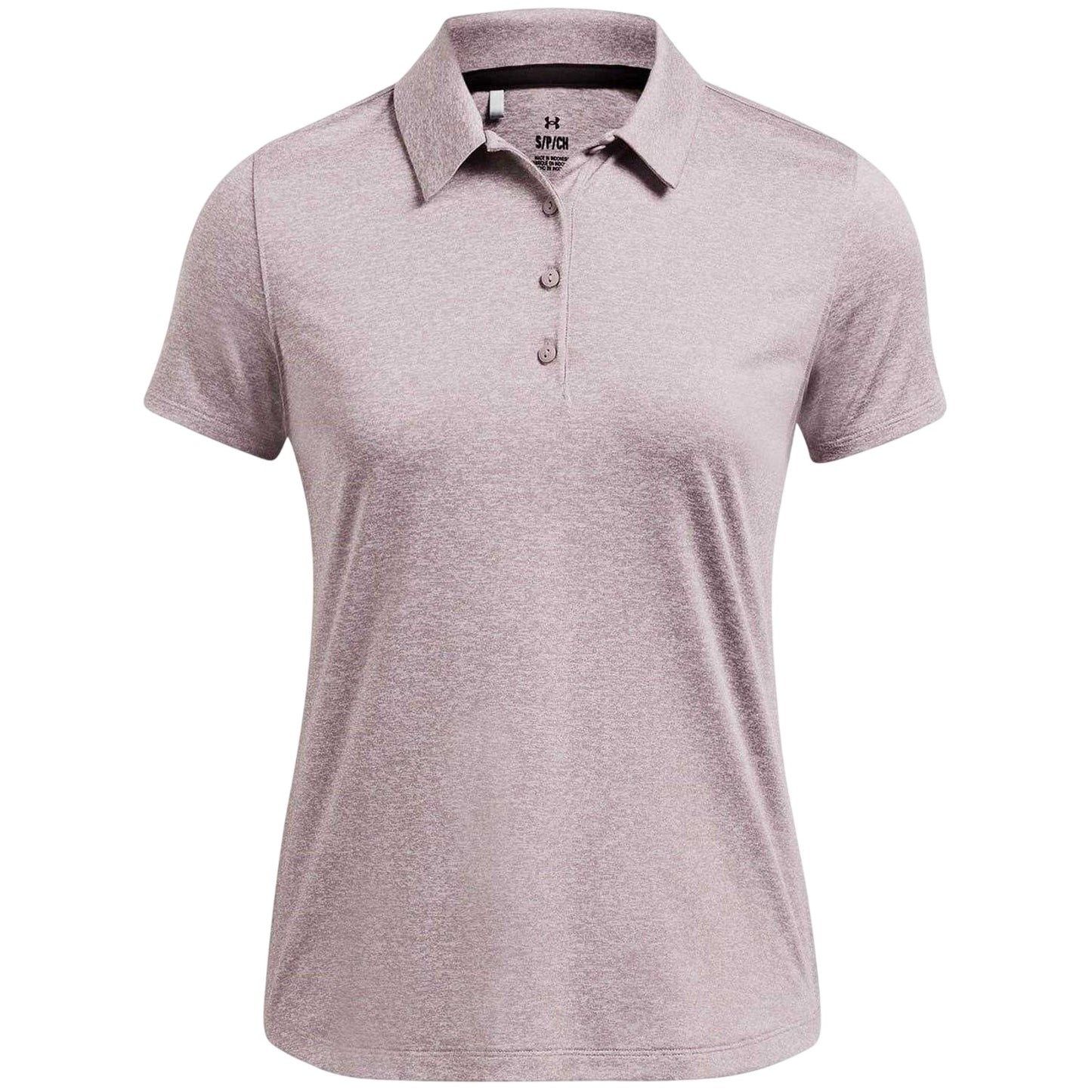Grey - Front - Under Armour Womens-Ladies Playoff Short-Sleeved Polo Shirt