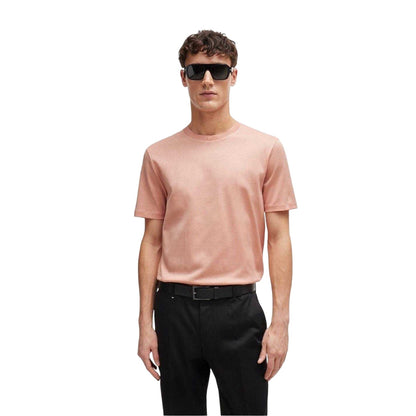 Pink - Lifestyle - Boss Mens Tiburt 406 T-Shirt