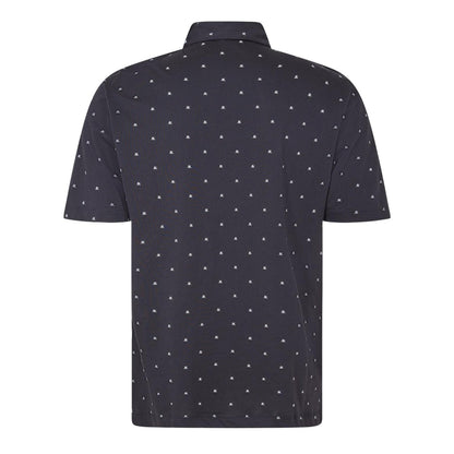 Navy - Back - Armani Exchange Mens Short-Sleeved Polo Shirt