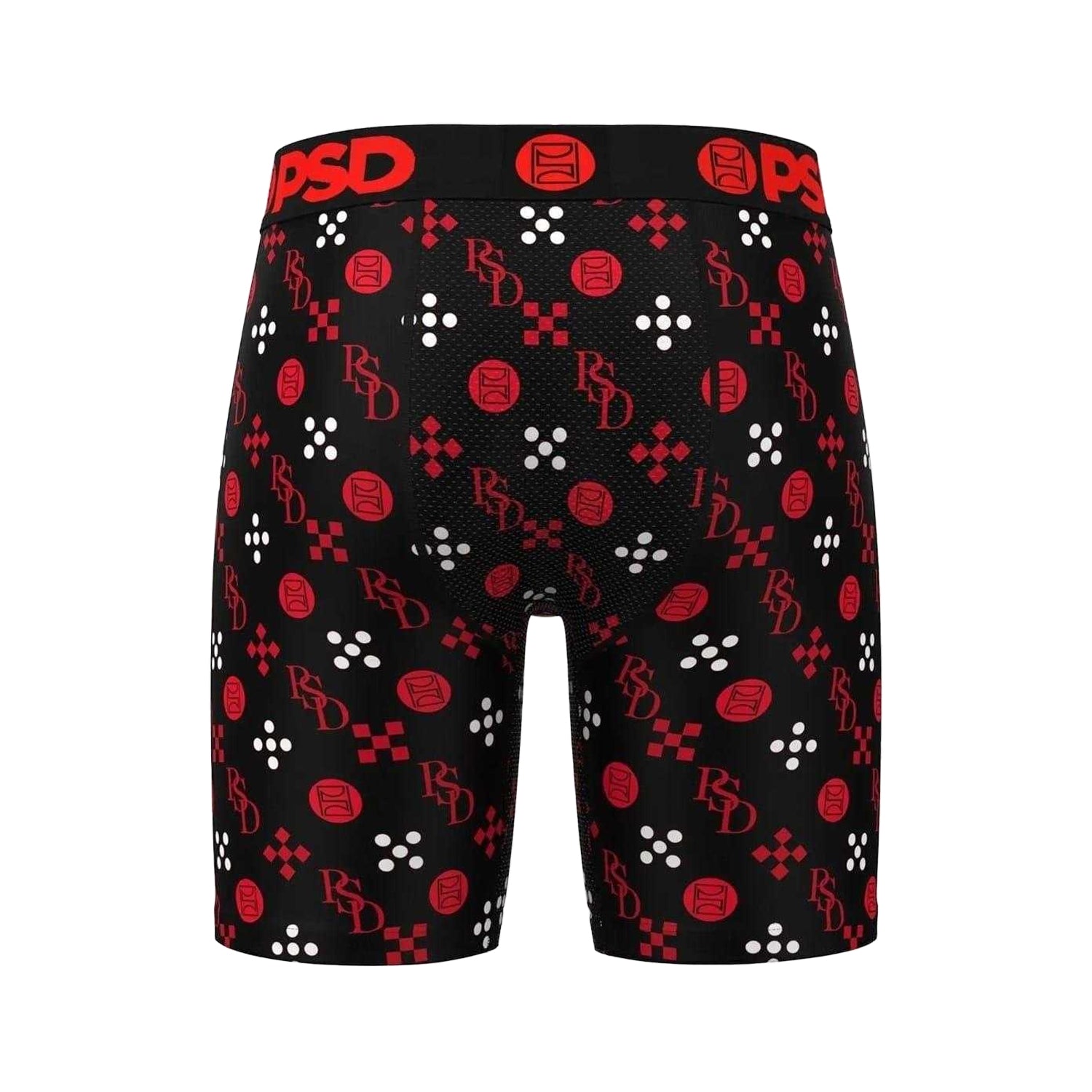 Red - Back - PSD Mens Warface Lux Boxer Briefs