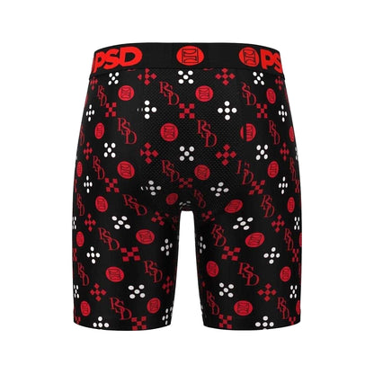 Red - Back - PSD Mens Warface Lux Boxer Briefs