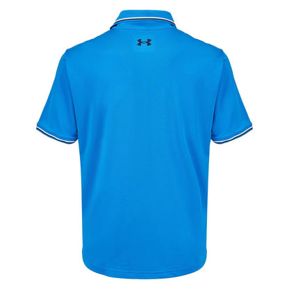 Blue - Back - Under Armour Mens Playoff 3.0 Polo Shirt
