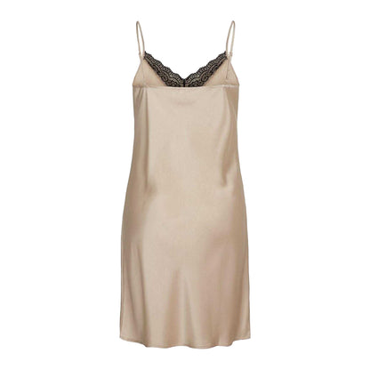 Moonlight - Back - CCDK Copenhagen Womens-Ladies Laura Lace Trim Nightdress