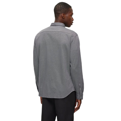 Navy - Back - Boss Mens Biado_R Shirt