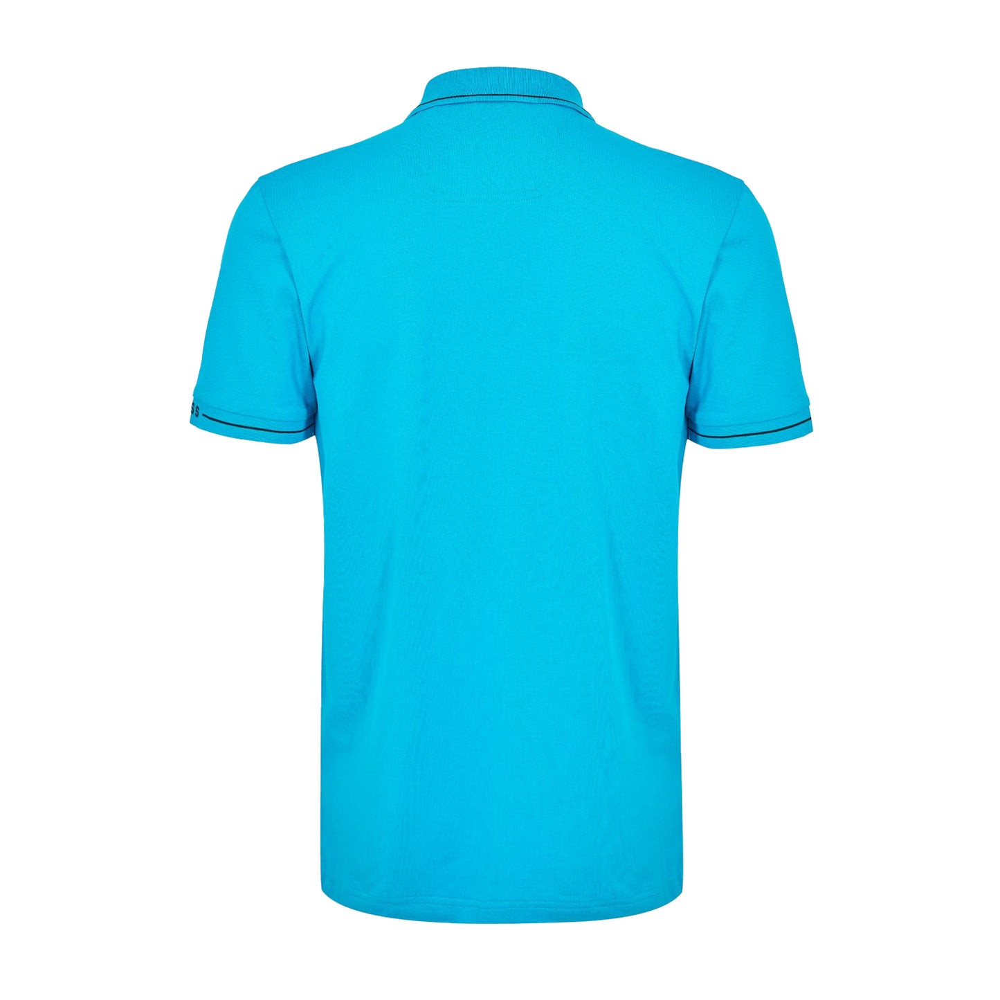 Turquoise-Aqua - Back - Boss Mens Paddy Short-Sleeved Polo Shirt