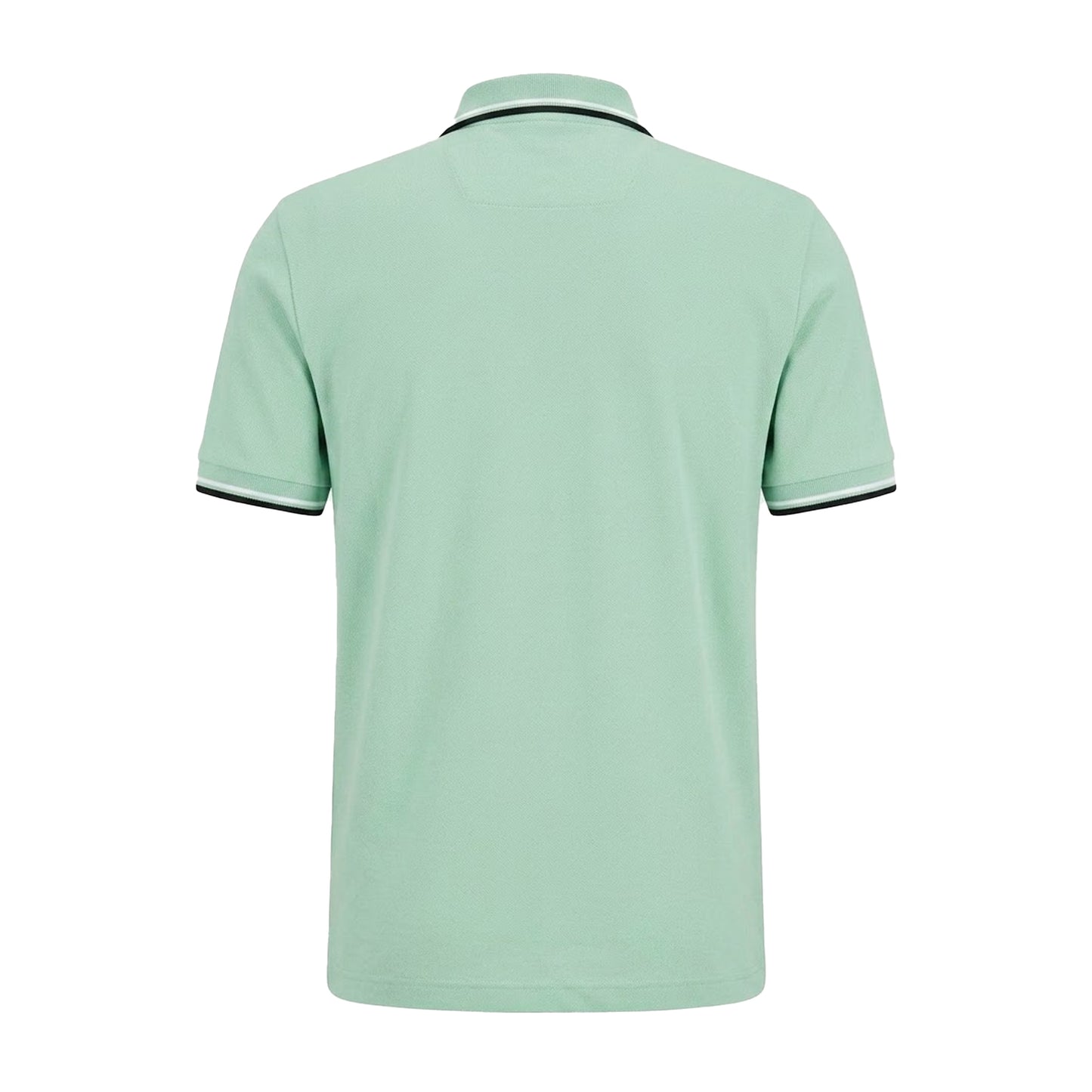 Green - Back - Boss Mens Paddy Short-Sleeved Polo Shirt