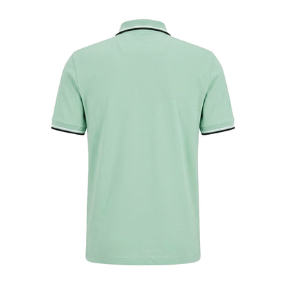 Green - Back - Boss Mens Paddy Short-Sleeved Polo Shirt