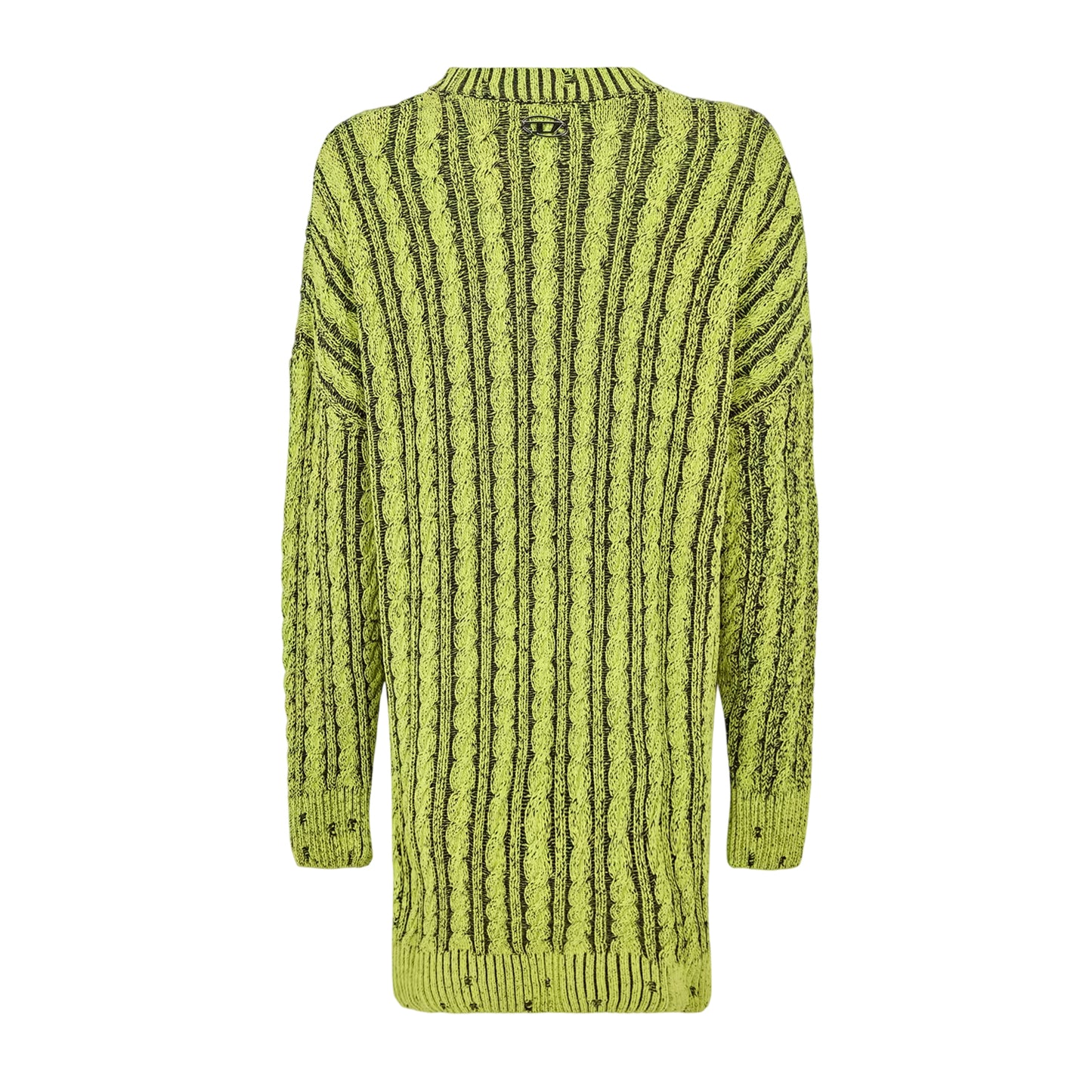 Green - Back - Diesel Womens-Ladies Pantse Maglia Sweater Dress