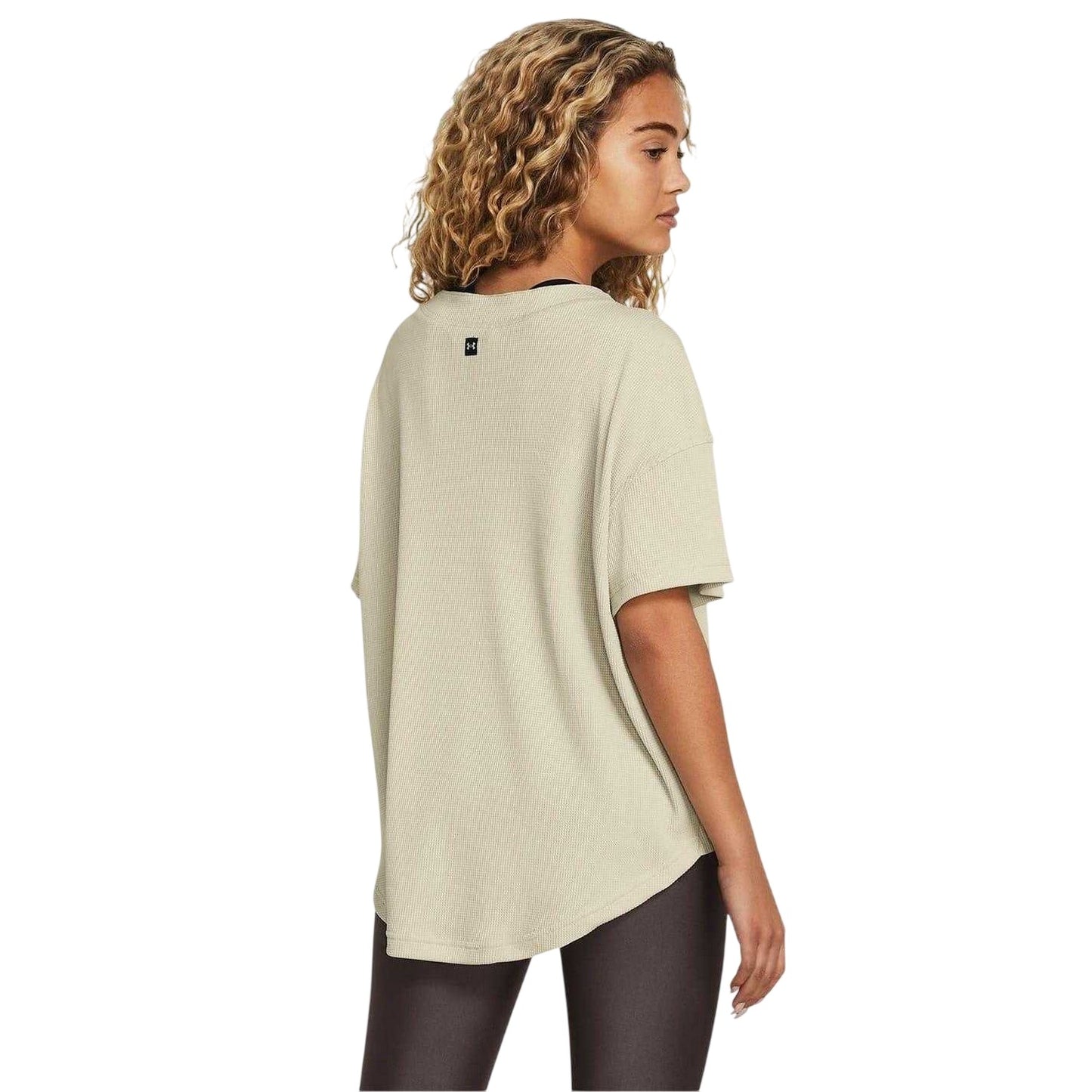 Beige - Lifestyle - Under Armour Womens-Ladies Project Rock Easy Go Shirt