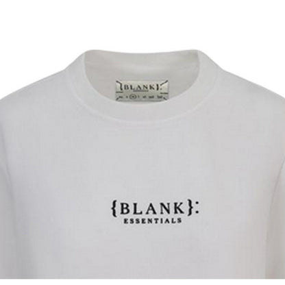 Off White - Lifestyle - Blank Essentials Womens-Ladies Essentials Logo Boyfriend T-Shirt
