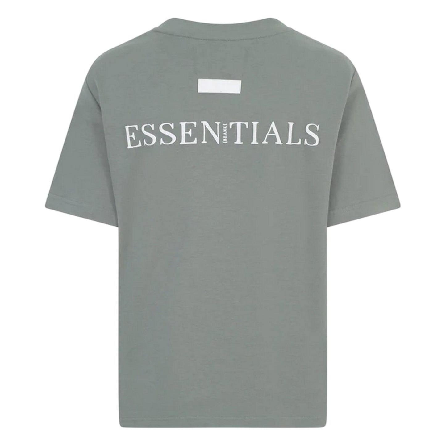 Sage - Back - Blank Essentials Womens-Ladies Essentials Logo Boyfriend T-Shirt