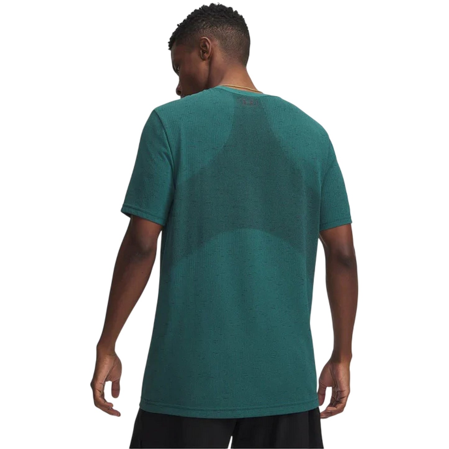 Green-Black - Back - Under Armour Mens Vanish Seamless T-Shirt