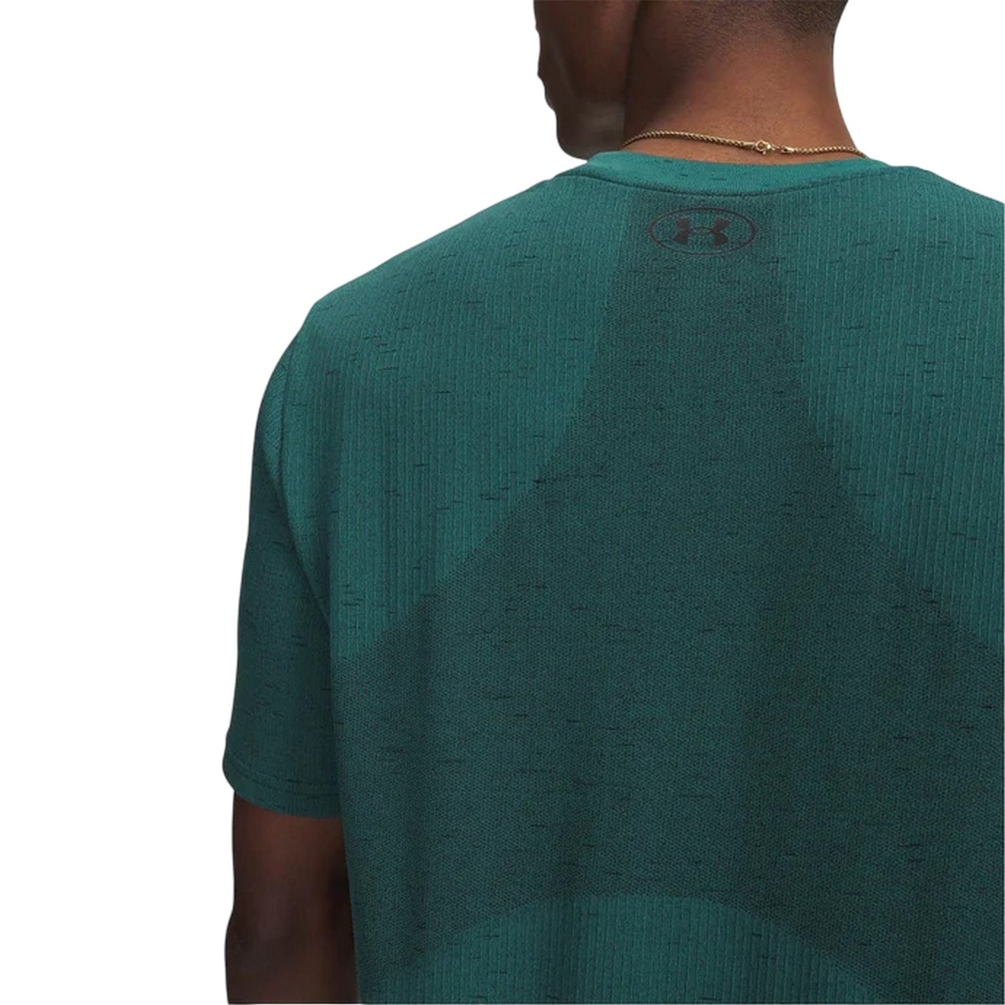 Green-Black - Side - Under Armour Mens Vanish Seamless T-Shirt
