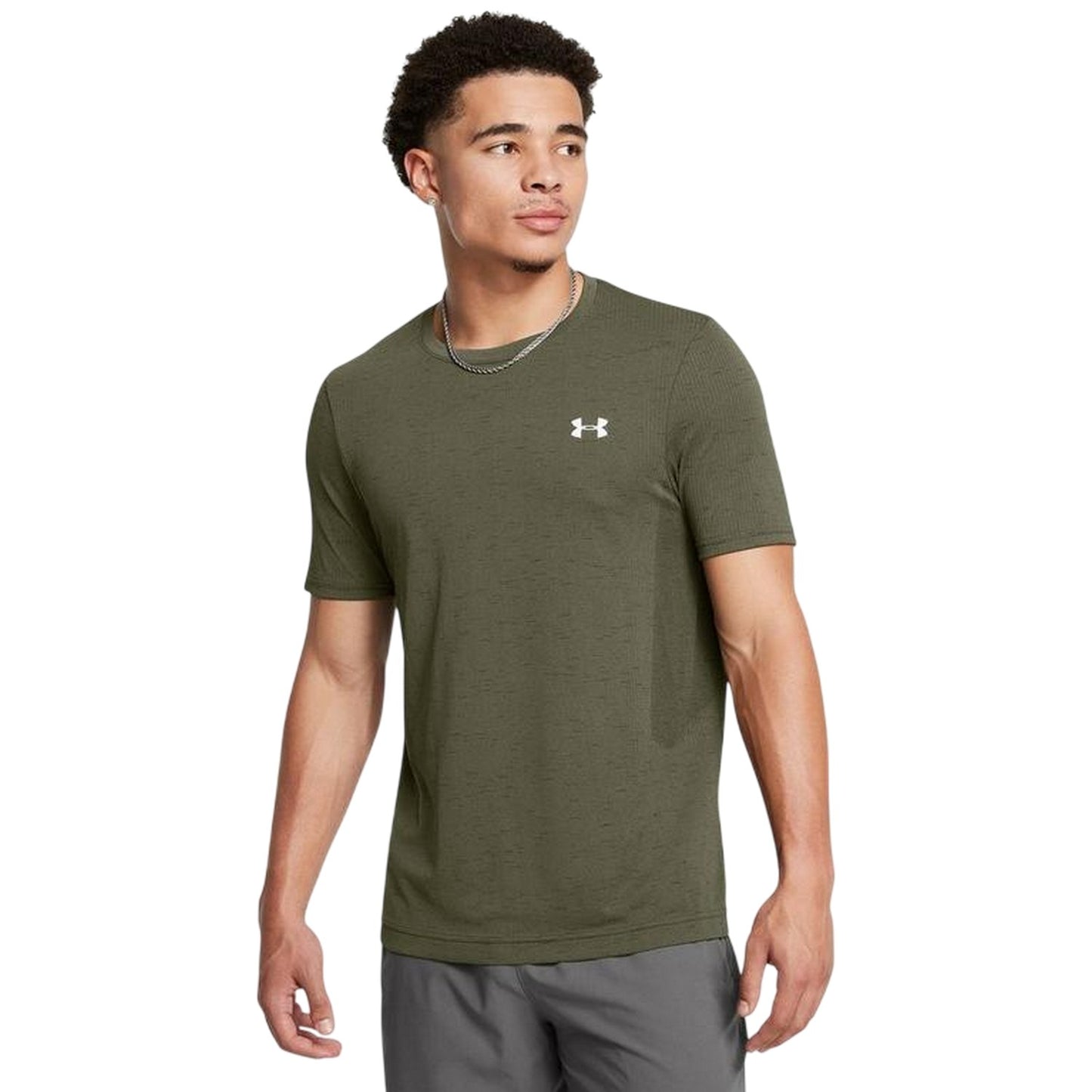 Marine OD Green - Lifestyle - Under Armour Mens Vanish Seamless T-Shirt