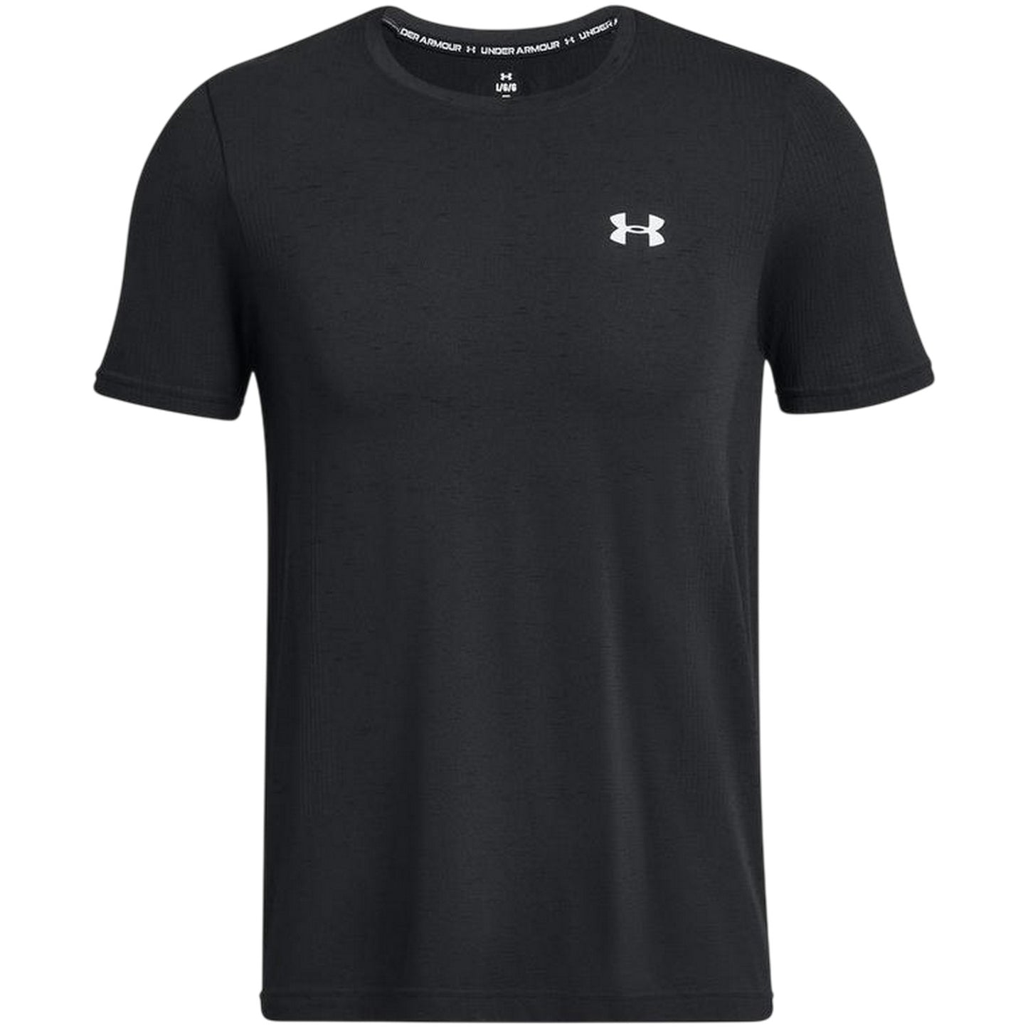 Black - Front - Under Armour Mens Vanish Seamless T-Shirt