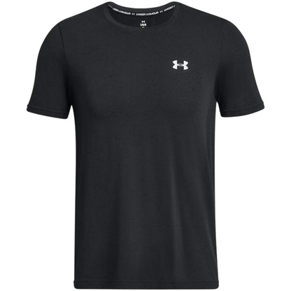 Black - Front - Under Armour Mens Vanish Seamless T-Shirt