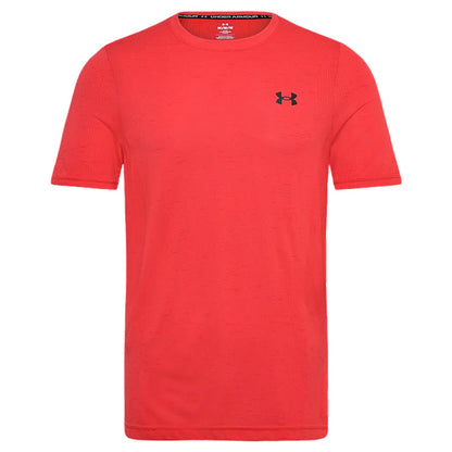Venom Red - Front - Under Armour Mens Vanish Seamless T-Shirt