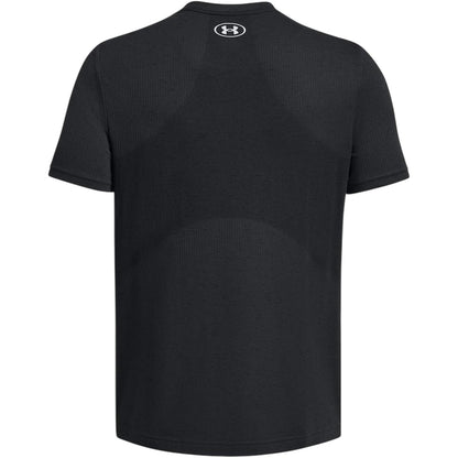 Black - Back - Under Armour Mens Vanish Seamless T-Shirt