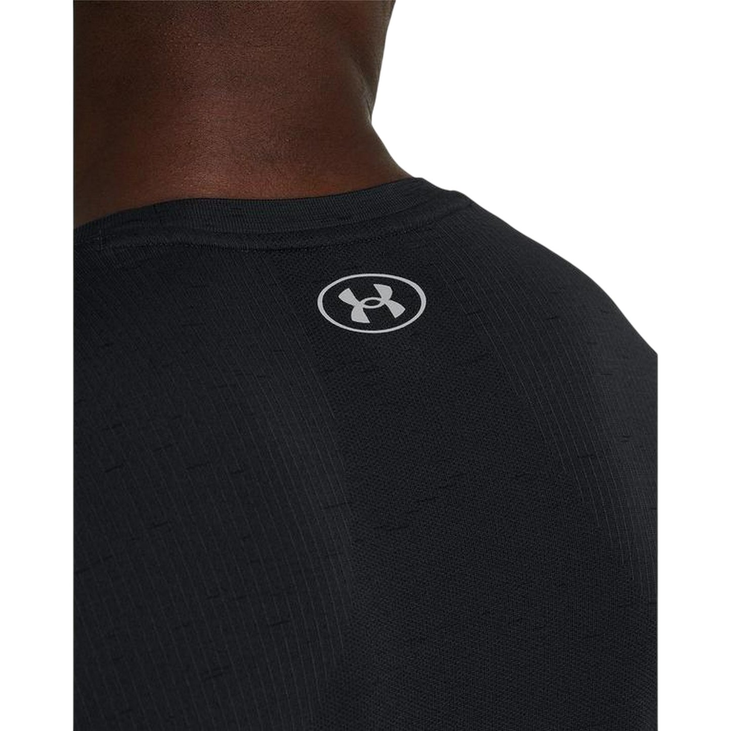 Black - Side - Under Armour Mens Vanish Seamless T-Shirt