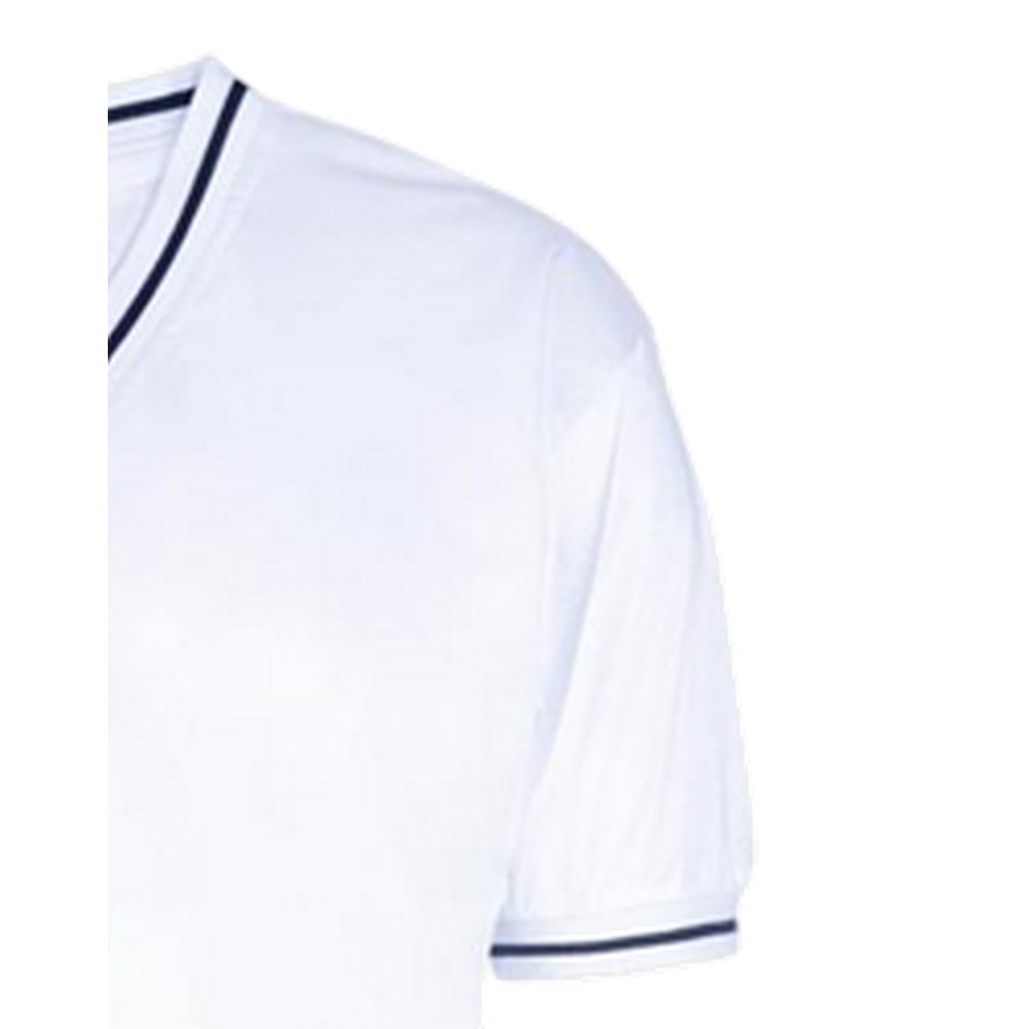 White-Blue - Side - Score Draw Mens 1981 Tottenham Hotspur FC V Neck Home Shirt