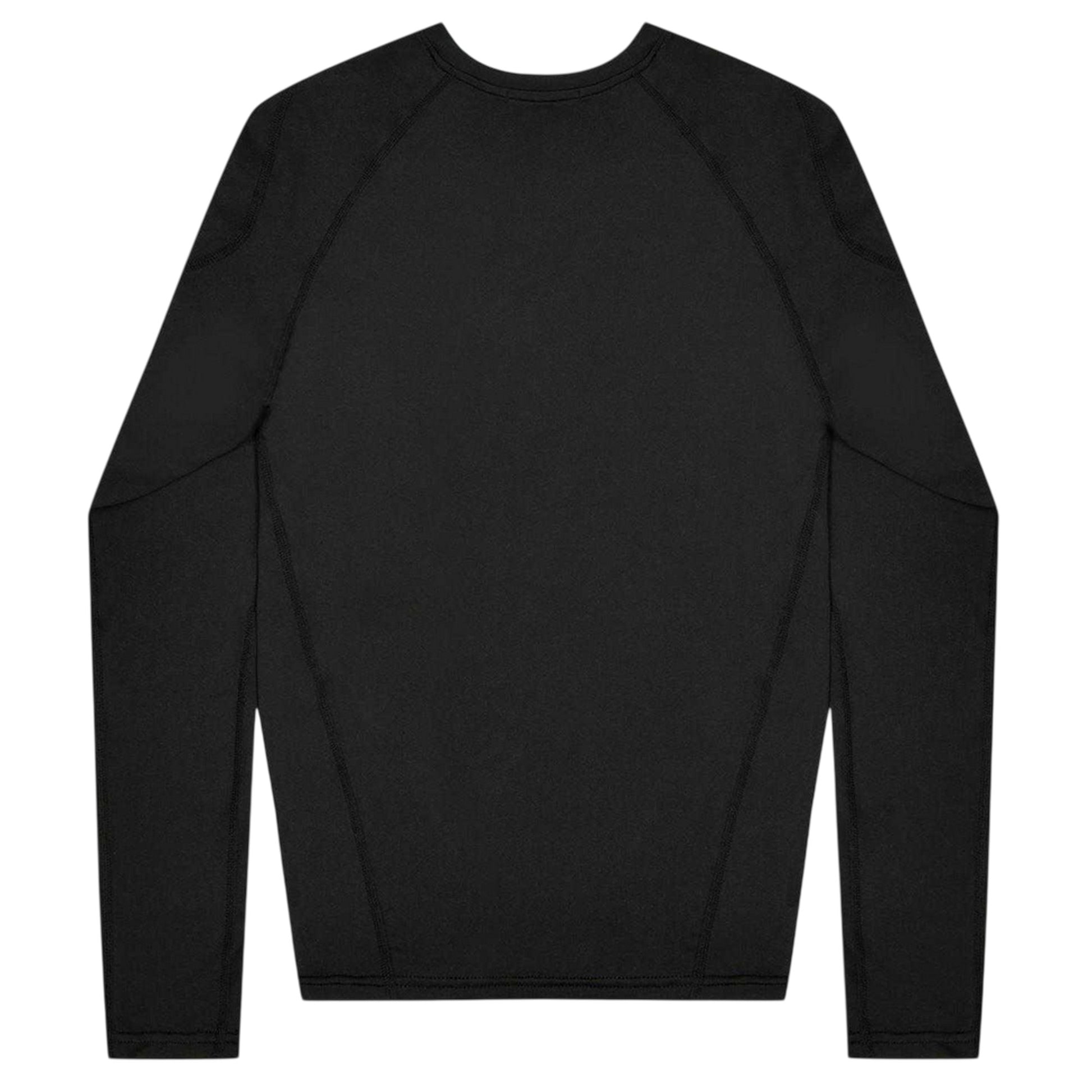 Black - Back - No Fear Mens Logo Raglan Long-Sleeved T-Shirt